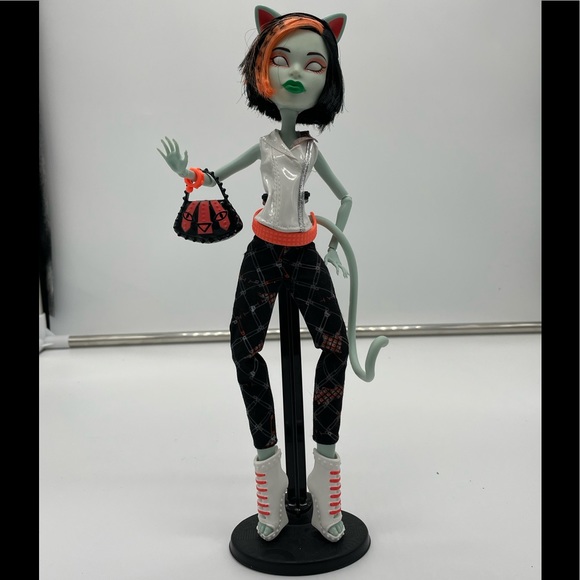 monster high Other - Monster High Scarah Screams Doll, Freaky Fusions